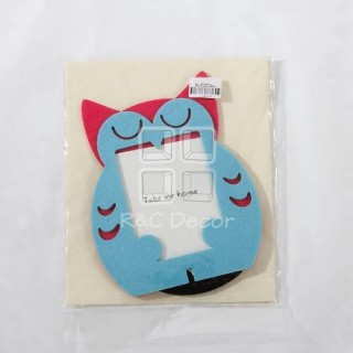 (EPF0033) Felt Cat Photo Frame